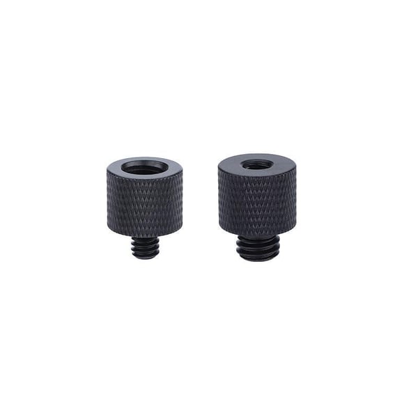 Kamerastativ med skrueadapter 1/4" til 3/8", 6-delt Black