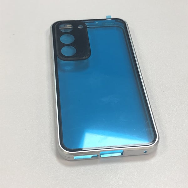 Samsung magnetisk mobiltaske Silver Samsung S23