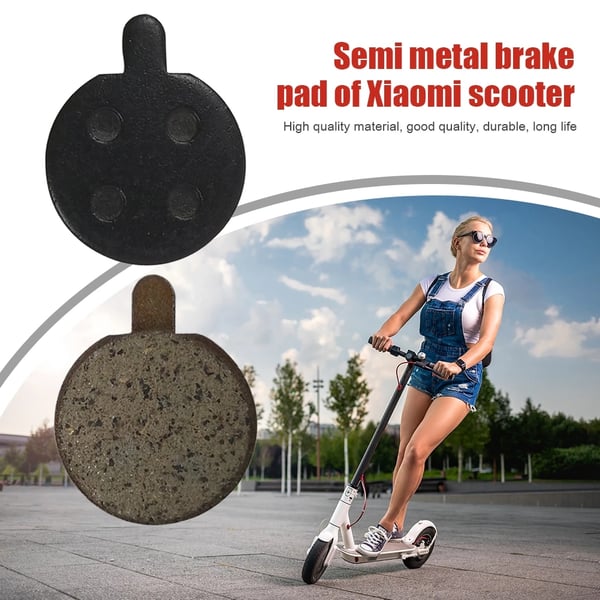 2 skivebremseklosser til Xiaomi M365 Pro Black