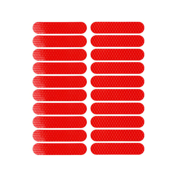 Reflekterende klistremerke til Xiaomi M365 Scooter Red