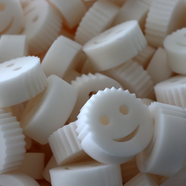 Oljeabsorberande Svampar för Pool, 16-pack White