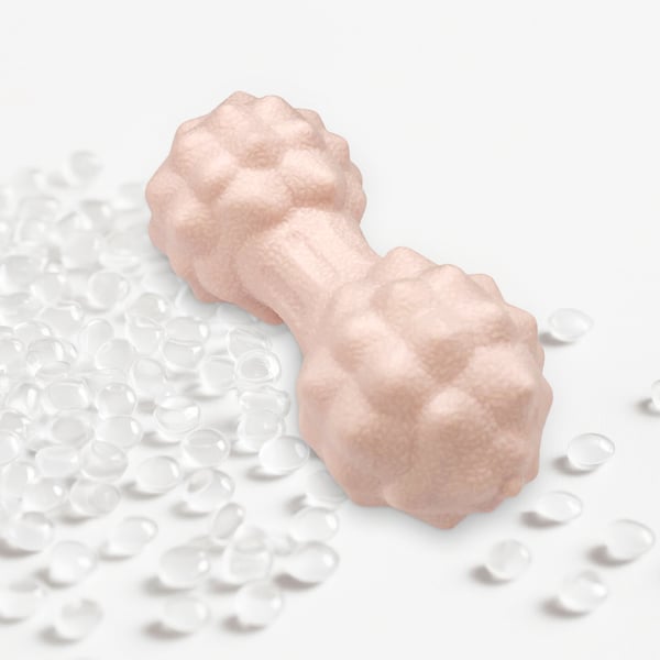 TPR Peanut massagebold til dyb vævs muskelmassage Pink