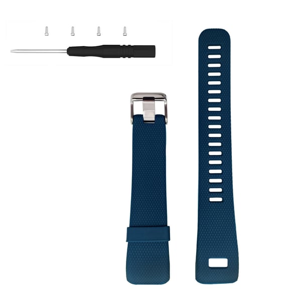 Klokkereim silikon Blue Garmin Vivosmart HR+