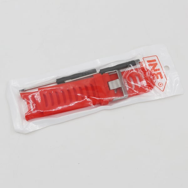 Kellon hihna silikonia Red Garmin Forerunner 910Xt