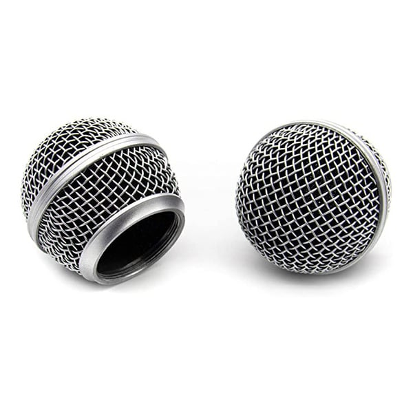 Bytt ut mikrofonhodet med innvendig skum Silver Shure PG48/PG58/PGX2/BLX288/PG24