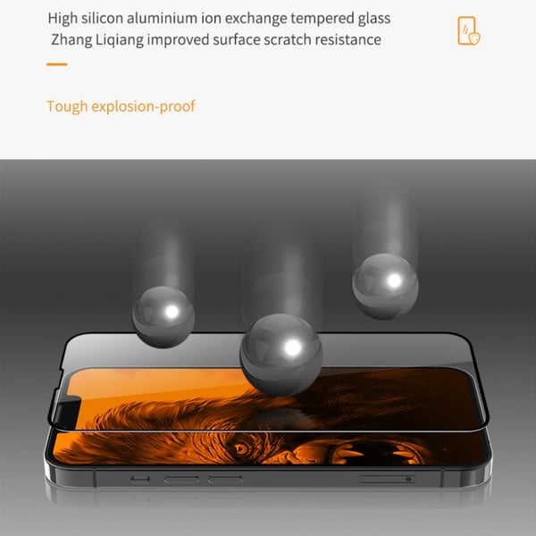 Skjermbeskytter med posisjoneringshjelp Transparent iPhone 11/XR