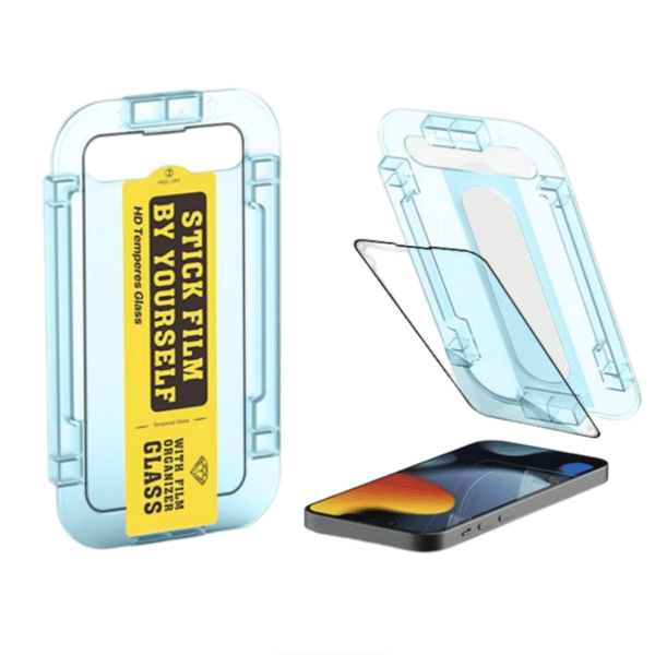 Skærmbeskytter med positioneringshjælp Transparent iPhone 11/XR