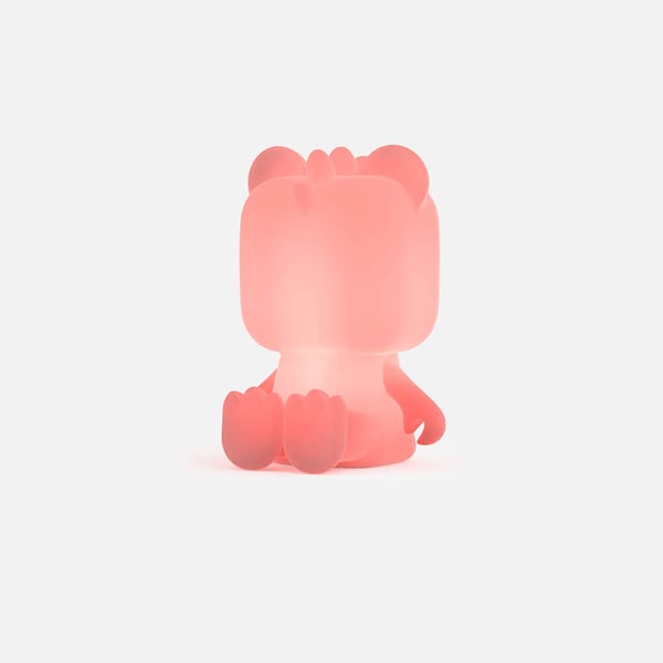 Søt Nattlampe Dino Multicolor