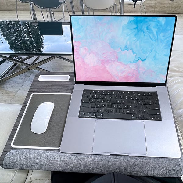 Laptopstativ for Kneet Høyrehendt Versjon Grå
