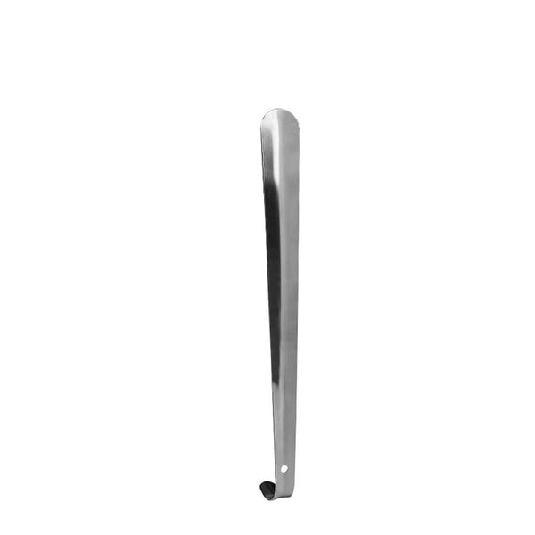 Langt skohorn i metall Silver 30 cm
