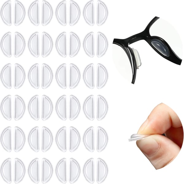 Neseputer for briller 24 par Transparent