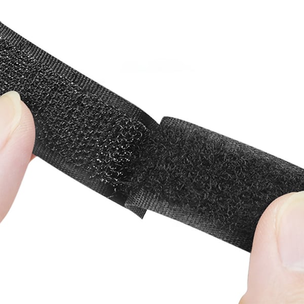 Velcro reparationslapper - 1 par Grey
