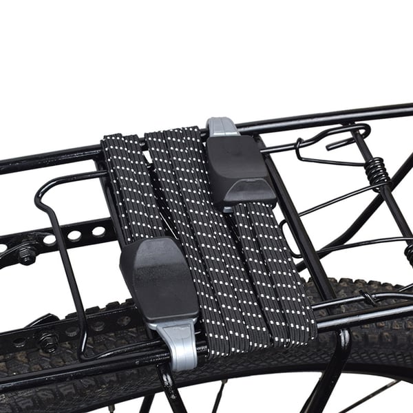 Bungee-Snöre med Stålkrok Black