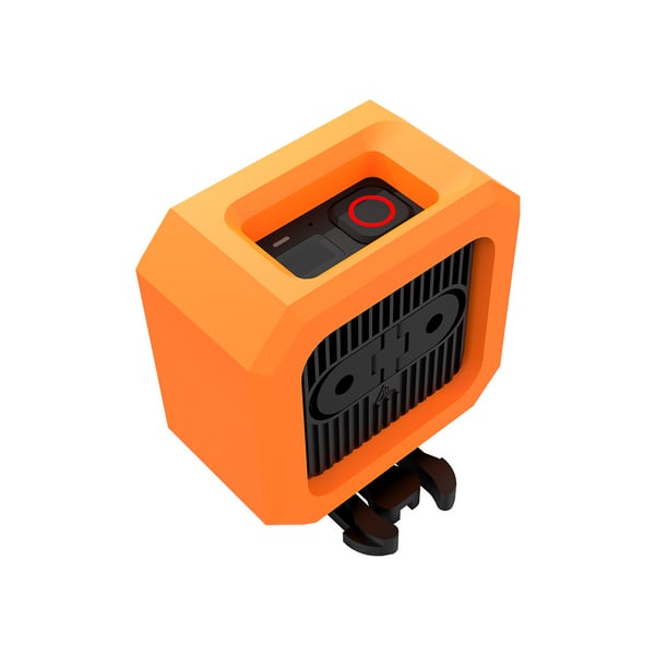 EVA flytande fodral flytfodral för actionkamera Orange GoPro 11 / GoPro 11 Mini