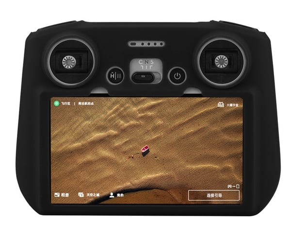 Silikonbeskyttelsesdeksel for DJI Mini 3 Pro RC Black