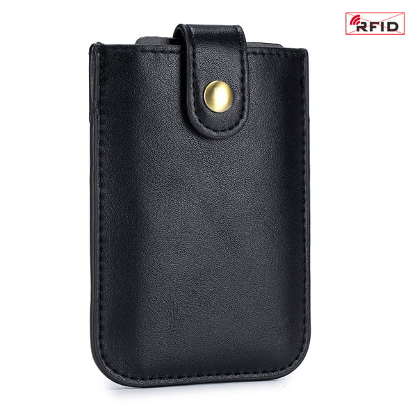 Kortholder, Mini lommebok 5 kortspor Black