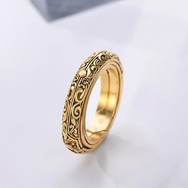 Sammenfoldelig kosmisk ring/kugle Gold 18 mm