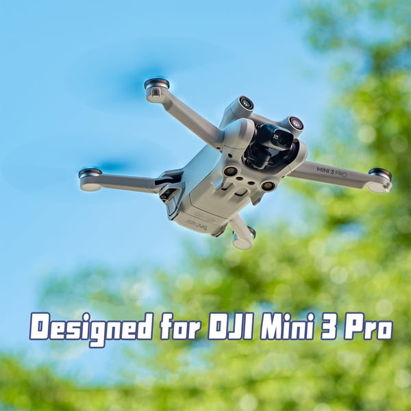 Motordeksel motorbeskyttelse for DJI Mini 3 Pro støvtett vanntett 6-pak