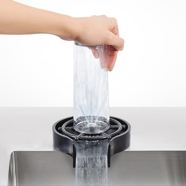 Högtryckssköljare för Glas Black
