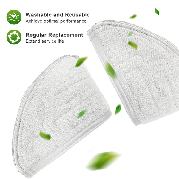 Moppeklude til Xiaomi Roborock S8/S8+ 6-pak