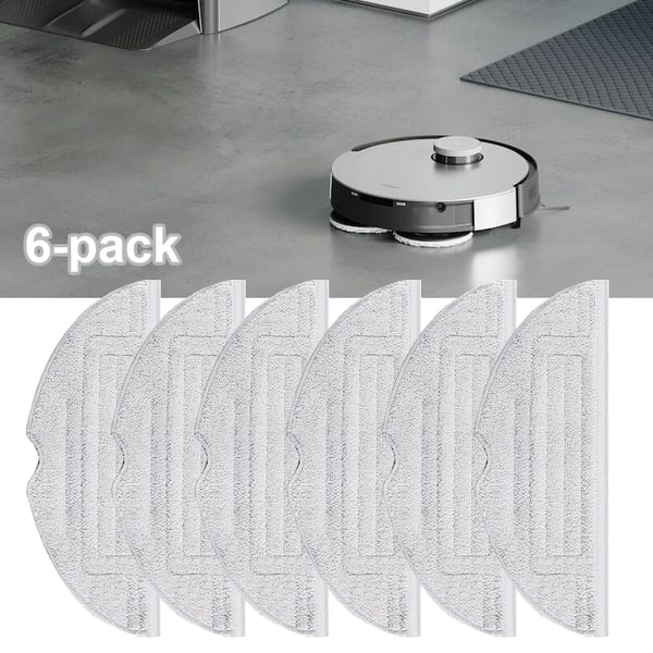 Moppeklude til Xiaomi Roborock S8/S8+ 6-pak