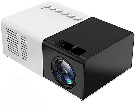 Bærbar miniprojektor 480x360P med HDMI USB-grensesnitt / fjernkontroll
