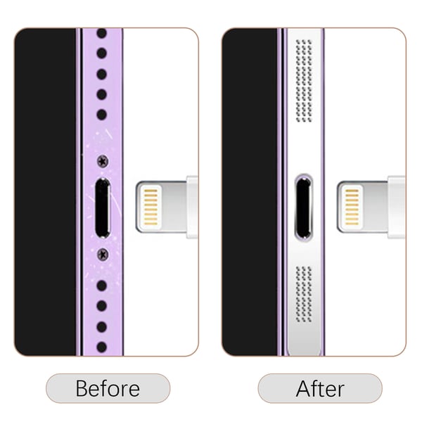 Støvsikkert net til iPhone 12/13/14 Pro Max, 10-pak Black