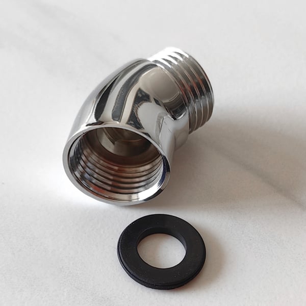 135° dusjhodeadapter Silver