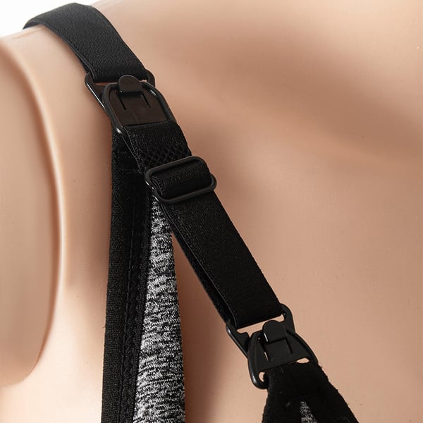 6 stk justerbare skulderremme til amme-bh Beige