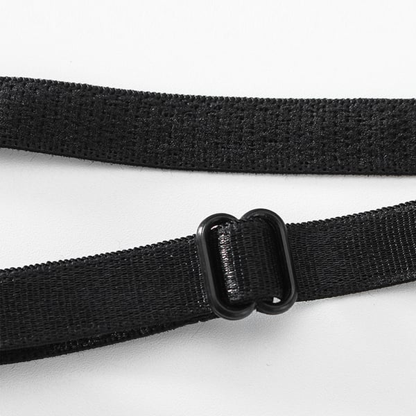 Justerbart förlängningsband för fluga Black