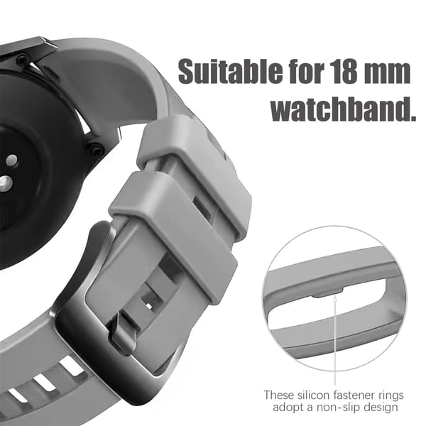 Urremholder loop urremholder 18 mm 10-pak Grey