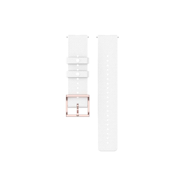 Bowener GRIT X Klokkebånd for Samsung Galaxy Watch 20mm White Samsung Galaxy Watch 5/Samsung Galaxy Watch 5 pro/Samsung Galaxy Watch 4/Samsung Galaxy Watch 4 classic/Samsung galaxy watch3 41mm/Samsung