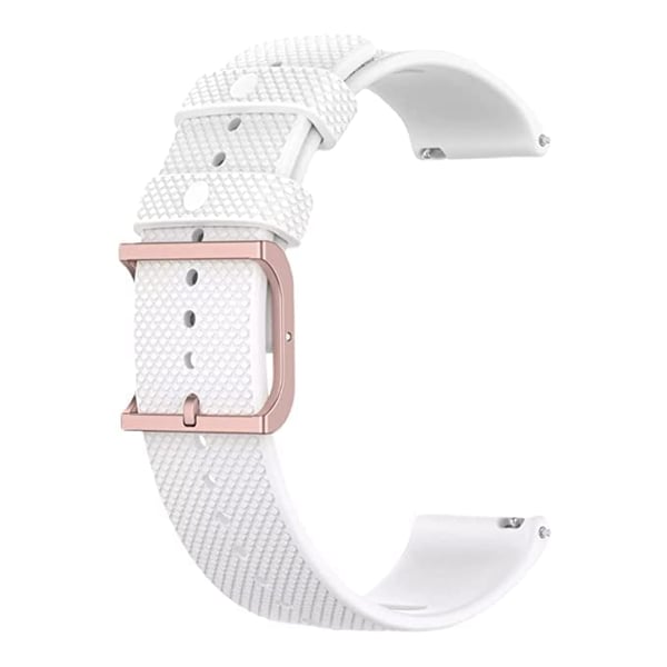 Bowener GRIT X Soft Silikone Armbånd Urrem til Samsung Galaxy Watch 20mm White Samsung Galaxy Watch 5/Samsung Galaxy Watch 5 pro/Samsung Galaxy Watch 4/Samsung Galaxy Watch 4 classic/Samsung galaxy wa Bowener GRIT X Soft Silikone Armbånd Urrem til Samsung Galaxy Watch 20mm White Samsung Galaxy Watch 5/Samsung Galaxy Watch 5 pro/Samsung Galaxy Watch 4/Samsung Galaxy Watch 4 classic/Samsung galaxy wa