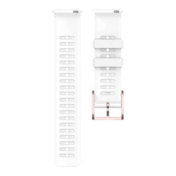Bowener GRIT X Klokkebånd for Samsung Galaxy Watch 20mm White Samsung Galaxy Watch 5/Samsung Galaxy Watch 5 pro/Samsung Galaxy Watch 4/Samsung Galaxy Watch 4 classic/Samsung galaxy watch3 41mm/Samsung