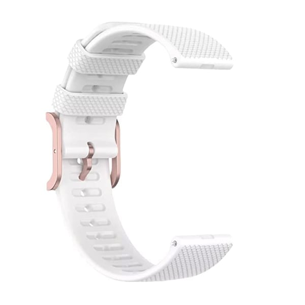 Bowener GRIT X Klokkebånd for Samsung Galaxy Watch 20mm White Samsung Galaxy Watch 5/Samsung Galaxy Watch 5 pro/Samsung Galaxy Watch 4/Samsung Galaxy Watch 4 classic/Samsung galaxy watch3 41mm/Samsung