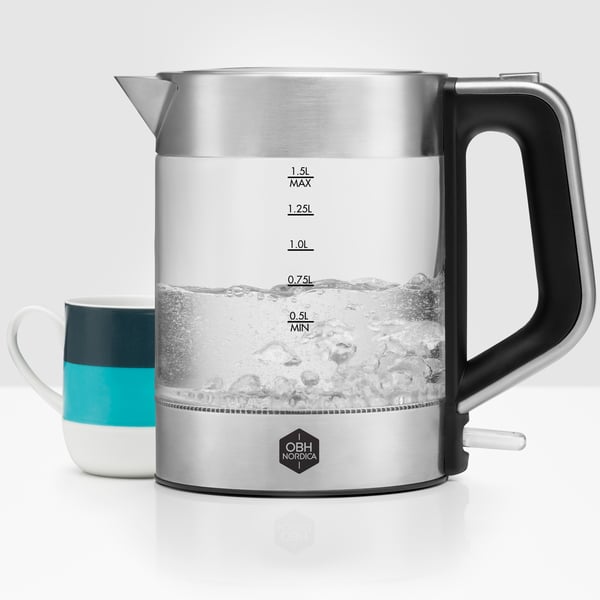 Kedel Venedig glaskedel 1,5 l. ledningsfri 6418