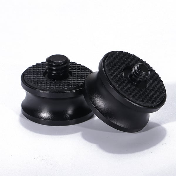 3/8 tommer hunn til 1/4 tommer hanngjenget adapter for kamerastativ 4-delt