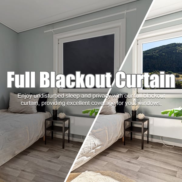 DIY pimennysverho Black 145 x 100 cm