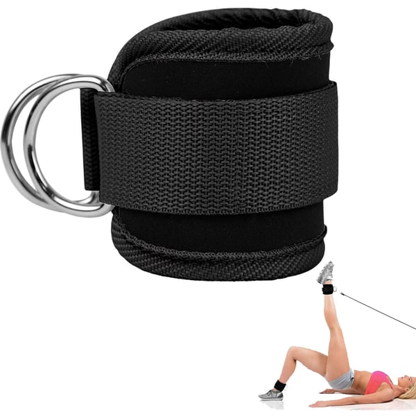 Ankelstropp for styrketrening med kabelmaskiner 2 Pack