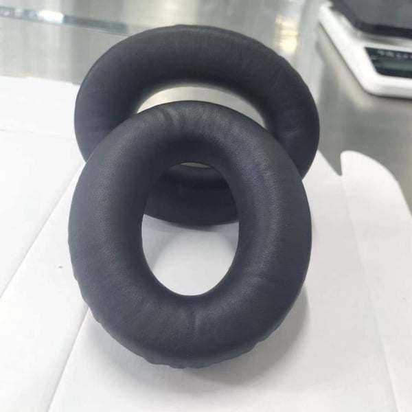 Premium øreputer for Bose A10 A20 hodetelefoner - 2 pakning Black