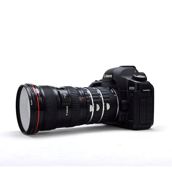 Makroobjektiv for Canon EOS DSLR-kameraer 21 mm 31 mm 13 mm, 3-pakning Silver