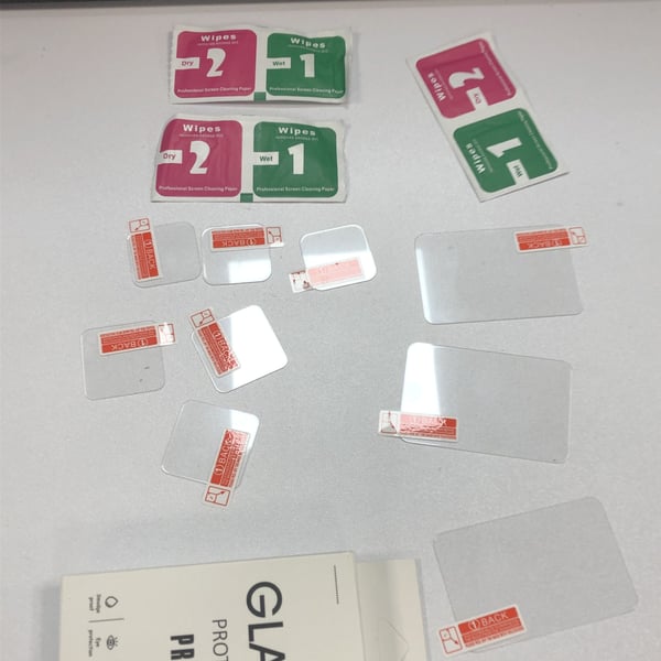 Linsskydd för Gopro 10, 9-pack Transparent