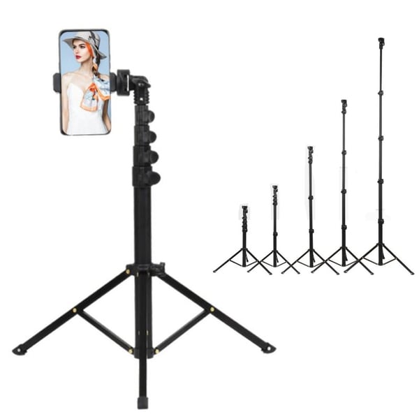Mobiilijalusta / kameran kolmijalka selfie stick -jalusta (45-160 cm) Mobiilijalusta / kameran kolmijalka selfie stick -jalusta (45-160 cm)