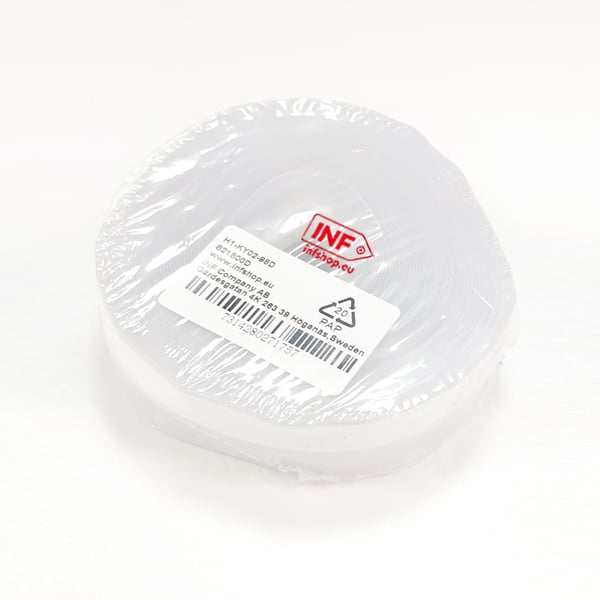 Selvklebende vanntett og vindtett silikonlist (25mm transparent) 10 meter for dører og vinduer Transparent 2.5 cm
