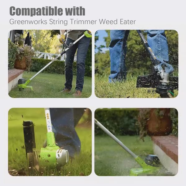 4-pak trådspoler til Greenworks Weed Eater græstrimmere MultiColor