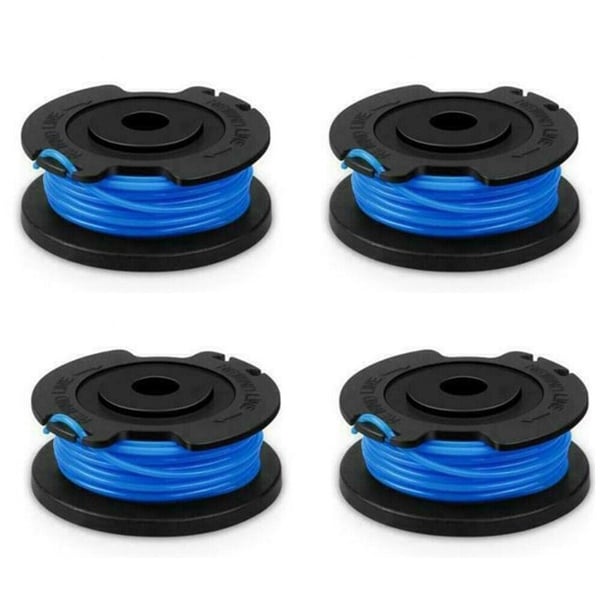 Erstatningssneller med trimmerlinje for RYOBI kantklipper, 4 stk. Erstatningssneller med trimmerlinje for RYOBI kantklipper, 4 stk.