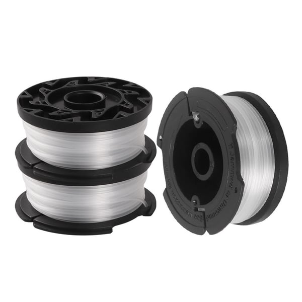 Erstatningssneller med kuttetråd til Black Decker AF-100-3ZP kantklipper, 3 stk.