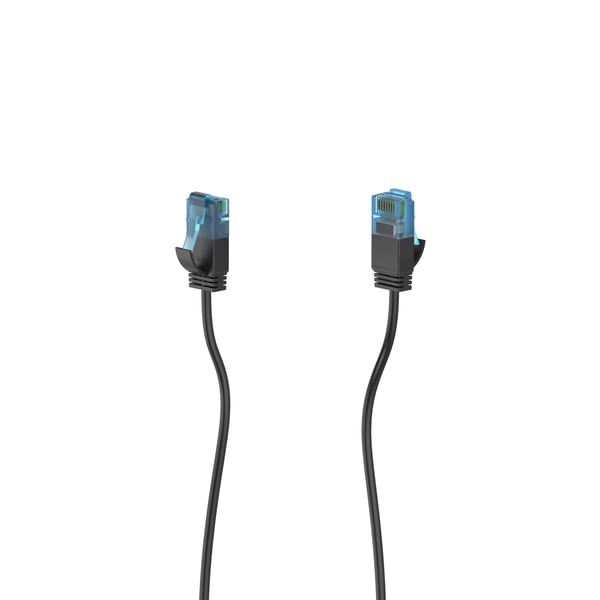 Cable Network CAT6a Slim U/UTP 0.25m Black Cable Network CAT6a Slim U/UTP 0.25m Black