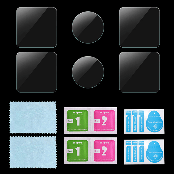 Eksplosjonssikker skjermbeskytter herdet glassfilm for DJI Action 2 Transparent