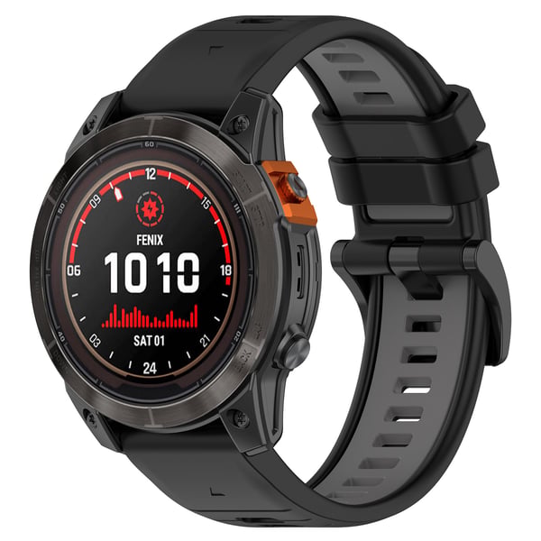 Tofarget klokkerem for Garmin Fenix/Epix MultiColor 20 mm